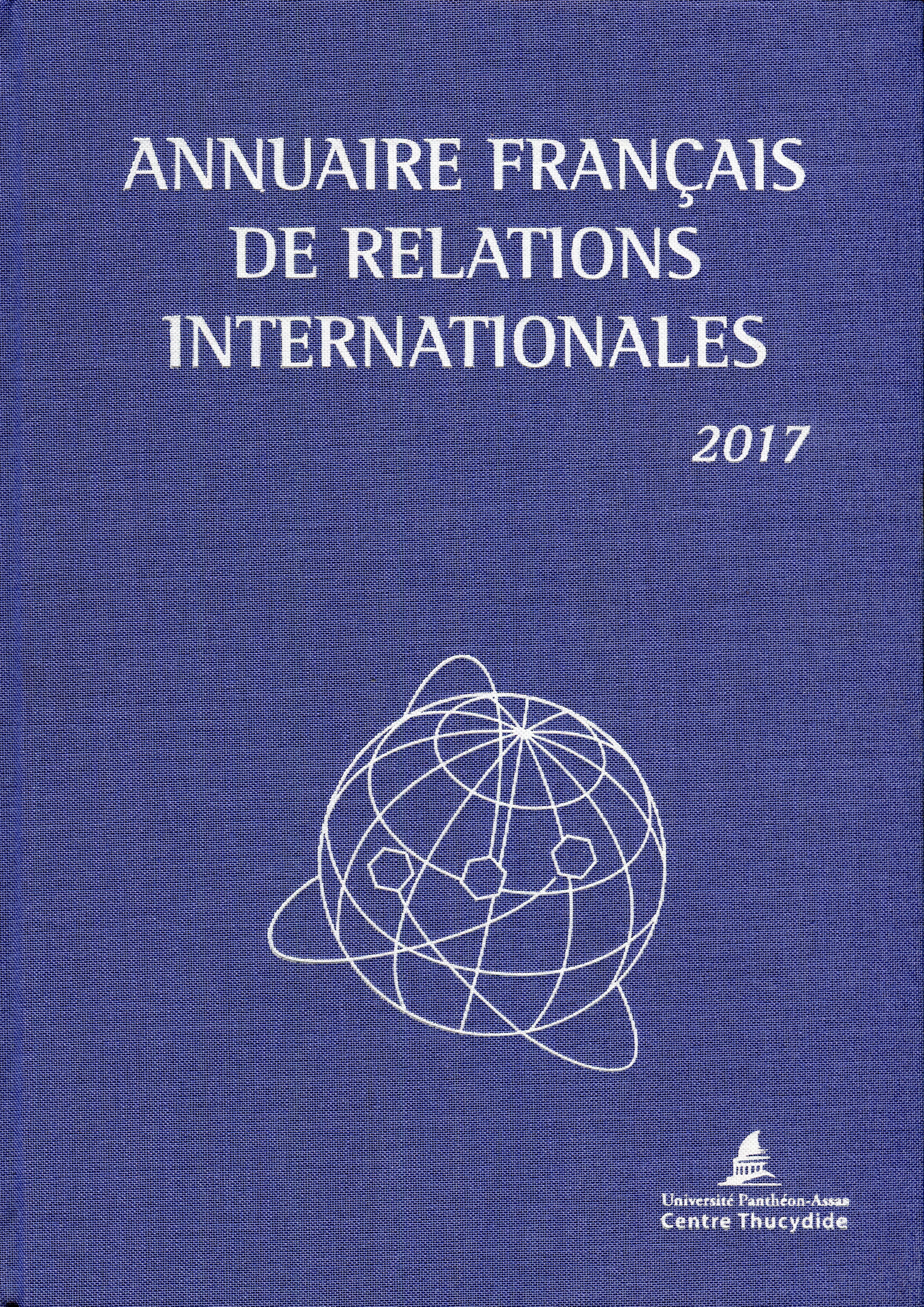 Mise en ligne intégrale de l’AFRI 2017