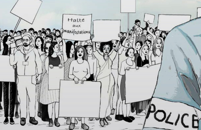 3ème journée des libertés – La liberté de manifestation
