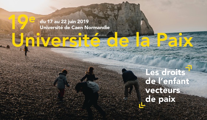 Appel à candidatures : 19e Université de la Paix