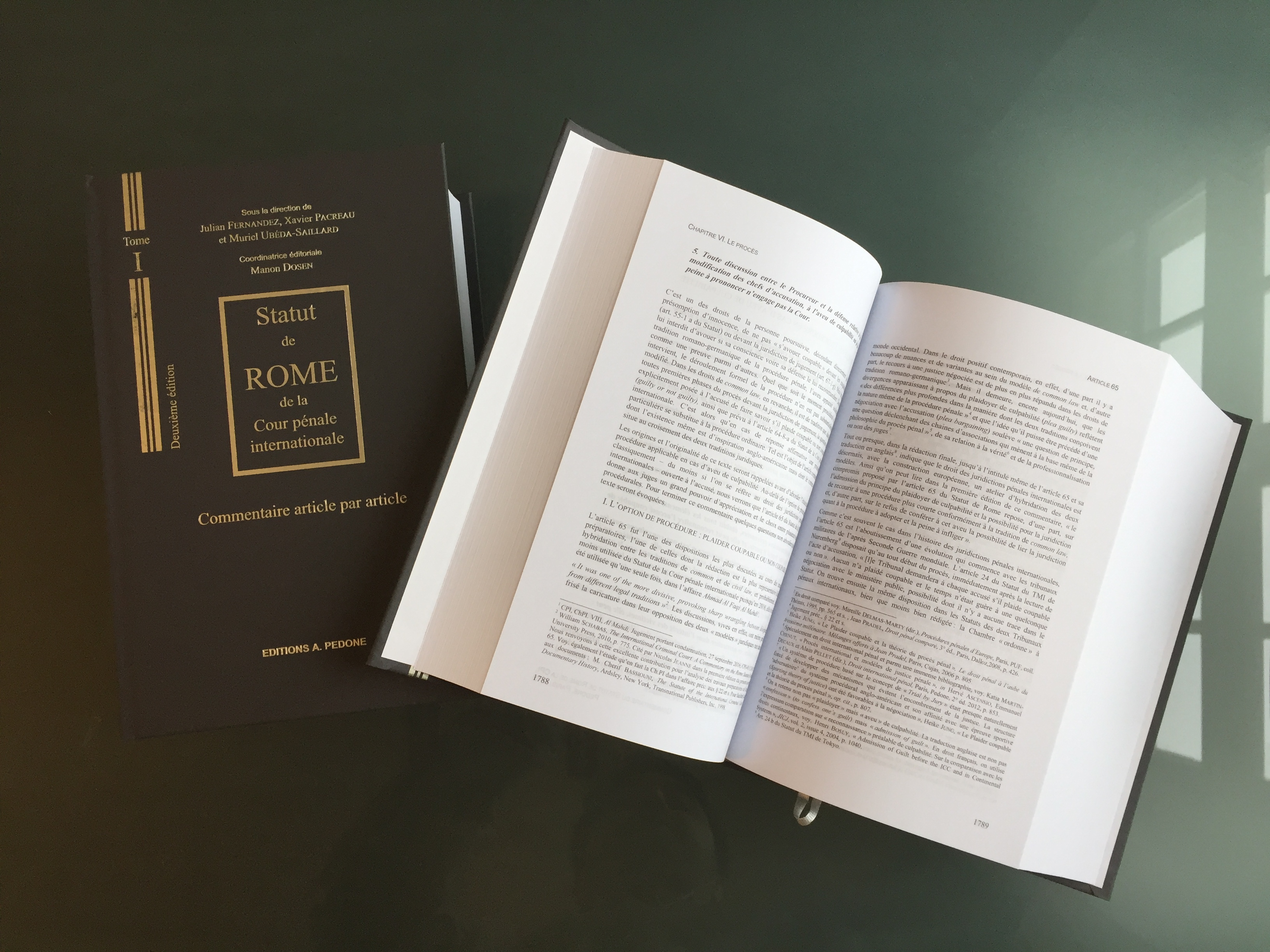 Statut de Rome de la Cour pénale internationale, commentaire article par article – 2e édition