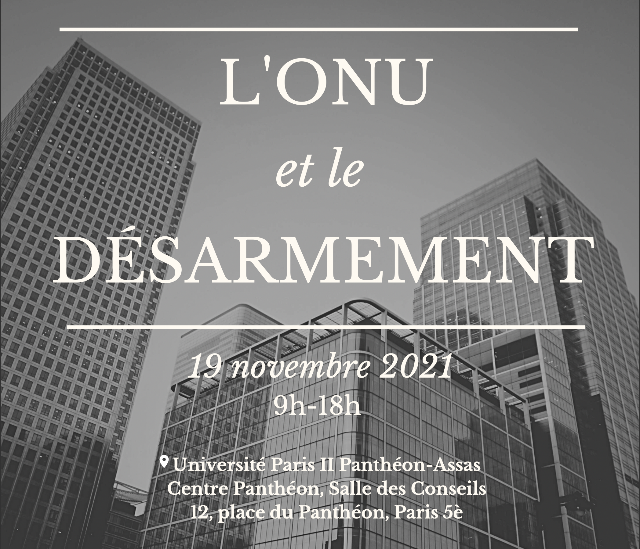 L’ONU et le désarmement