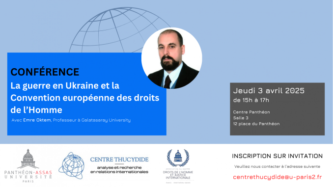 visuel - conférence Oktem