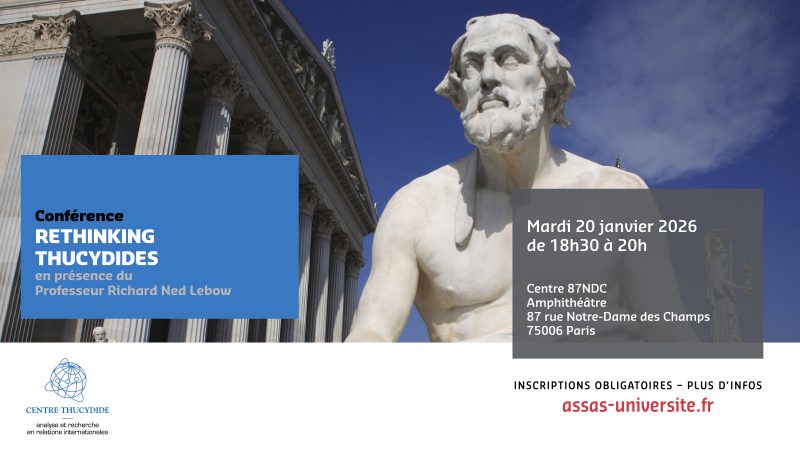 Conférence du Pr Lebow