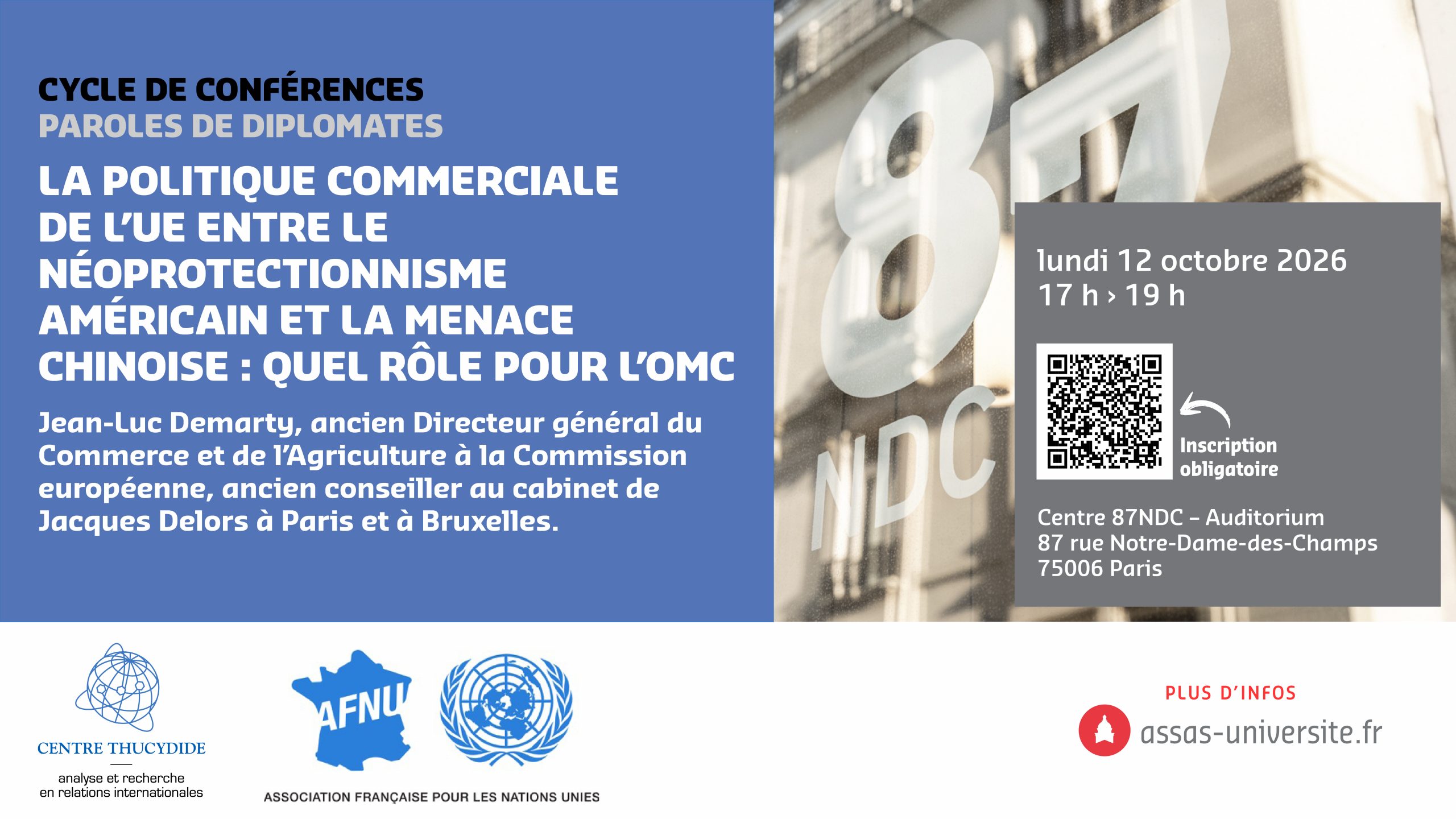 Paroles de diplomates : Jean-Luc Demarty